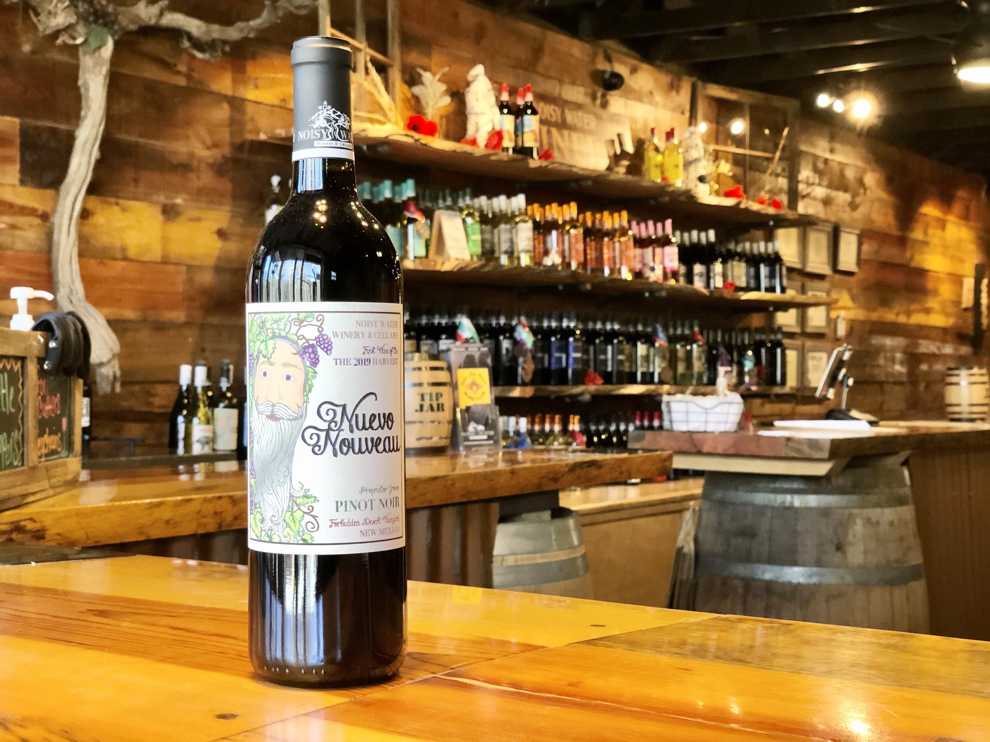 Noisy Water Winery's 2019 Wild Ferment Old Vine Pinot Noir